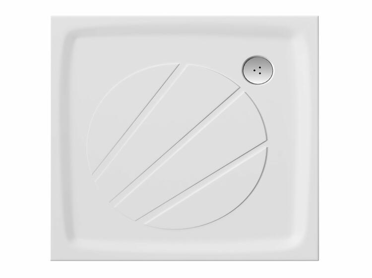 Čtvercová sprchová vanička z litého mramoru 80 cm – Ravak Perseus Pro XA034401010