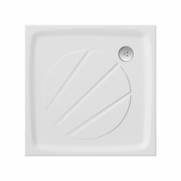 Čtvercová sprchová vanička z litého mramoru 100 cm – Ravak Perseus Pro XA03AA01010