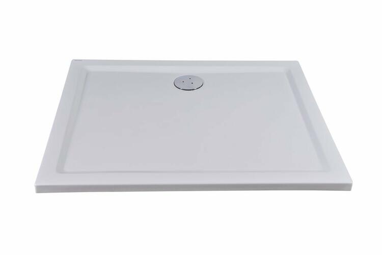 Obdélníková akrylátová sprchová vanička 100×80 – Ravak Gigant XA01A401210