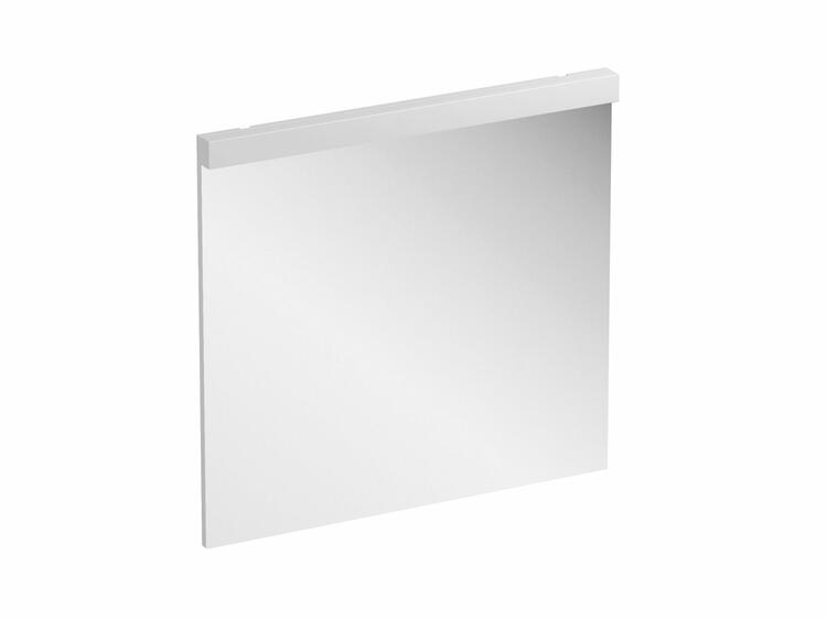 Zrcadlo s osvětlením 800 mm, bílá -  Ravak Natural
