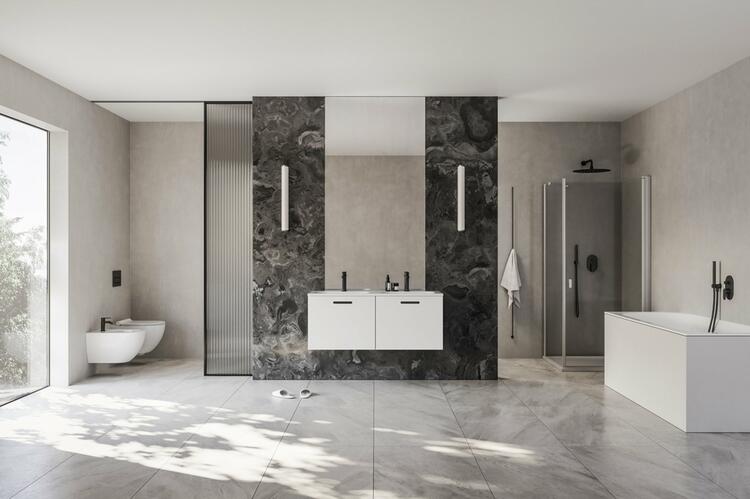 Obdelníková akrylátová vana 170x75 - Ravak Chrome Slim