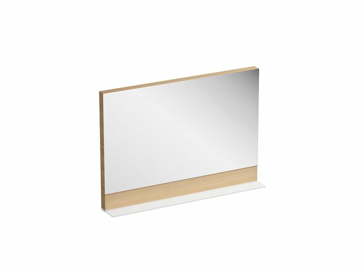 Zrcadlo s poličkou 800 mm, dub - Ravak Formy