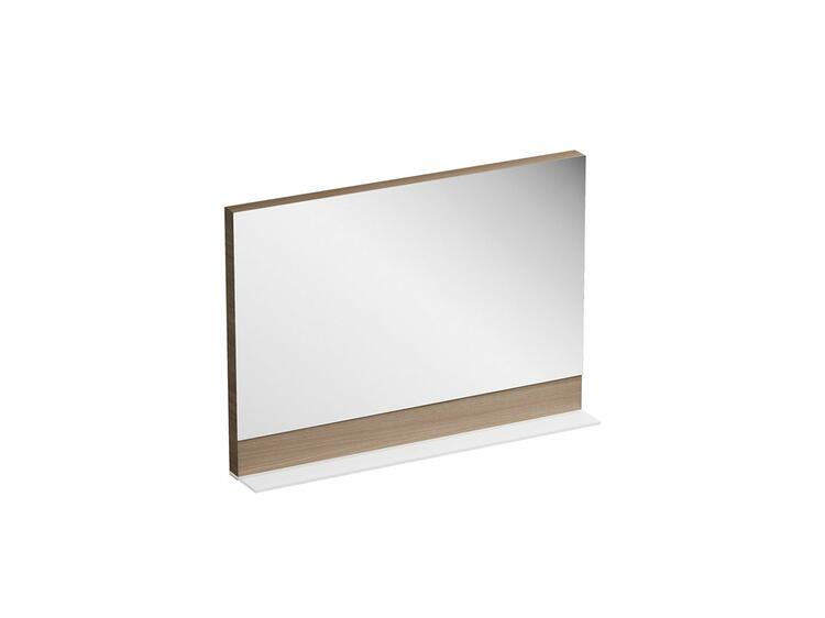 Zrcadlo s poličkou 1200 mm, ořech - Ravak Formy
