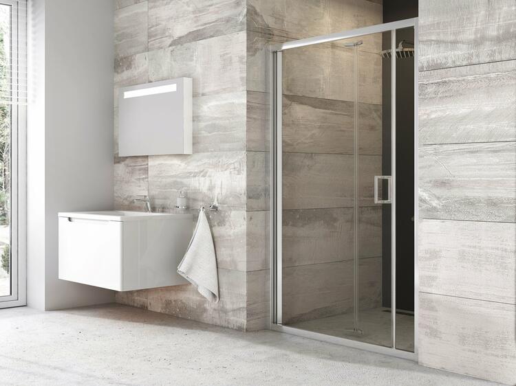 Sprchové dveře 90 cm chrom/transparent – Ravak BLDZ2 X01H70C00Z1