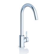 Dřezová/umyvadlová stojánková páková baterie chrome - Ravak KM 016.00 | Více -