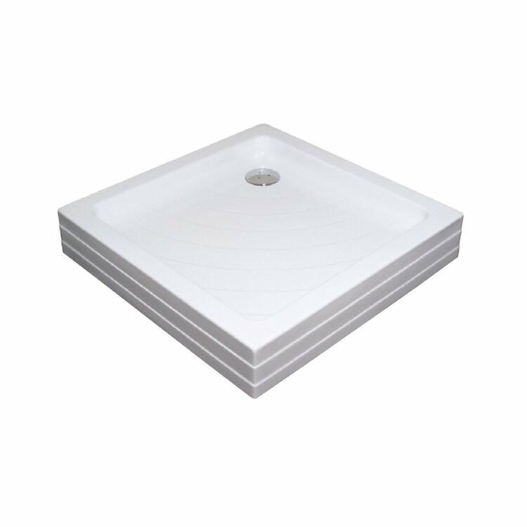 Čtvercová akrylátová sprchová vanička 90 cm – Ravak Angela A007701120