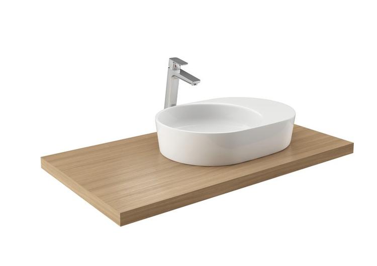 Umyvadlo na desku 56 cm bez přepadu - Ravak Moon 2S