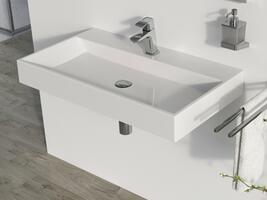 Umyvadlo 80 cm bez přepadu - Ravak natural 800 | Více -