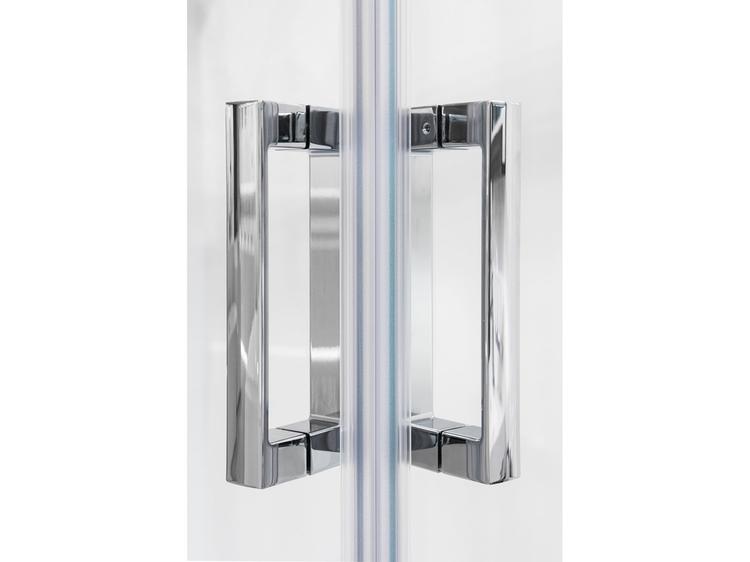 Kombinovatelný sprchový kout čtvercový/obdélníkový 90 cm bílá + transparent  - Ravak 10RV2K