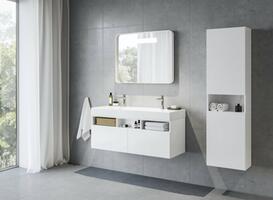 Koupelnová skříňka bez umyvadla bílá - Ravak SD Natural 8592626036188 | Více - 