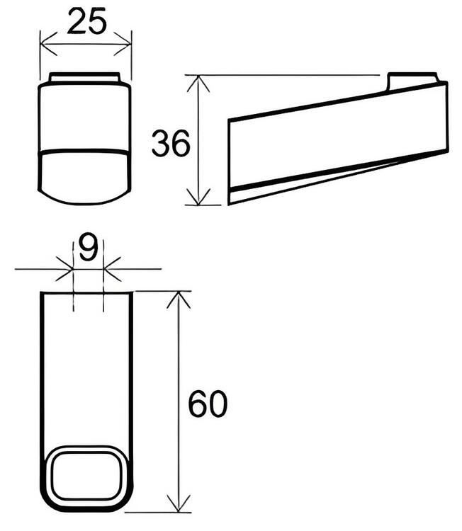 Jednoháček - Ravak TD 110