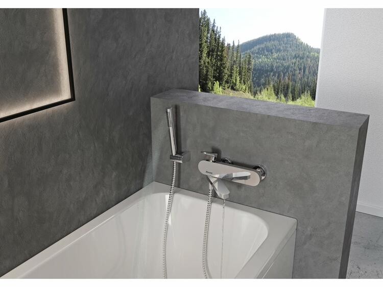 Vanová nástěnná páková baterie chrom - Ravak Chrome CR 022.00/150