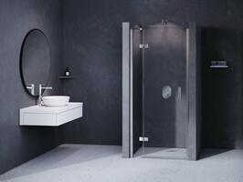 Sprchové dveře 90 cm (B) L chrom + transparent - Ravak SMSD2 | Více - 