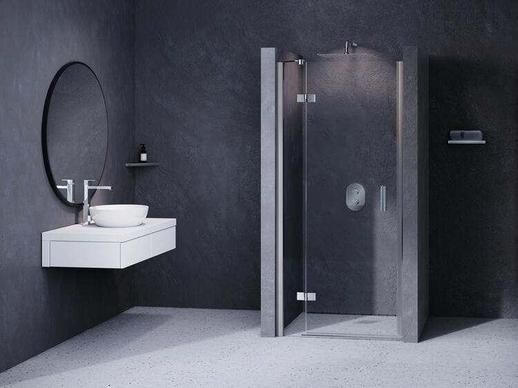 Sprchové dveře levé 100 cm chrom/transparent – Ravak SMSD2 0SLABA00Z1