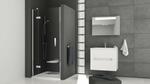 Sprchové dveře levé 120 cm chrom/transparent – Ravak SMSD2 0SLGAA00Z1