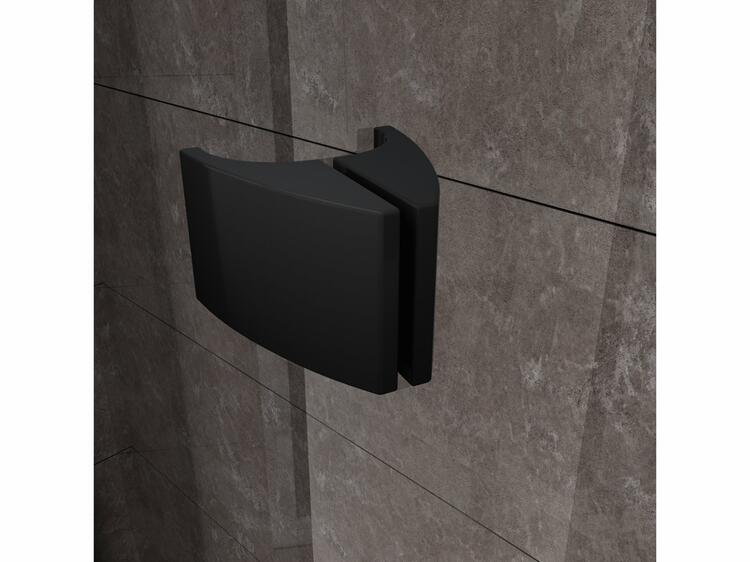 Sprchové dveře 80 cm černá + transparent - Ravak PDOP1