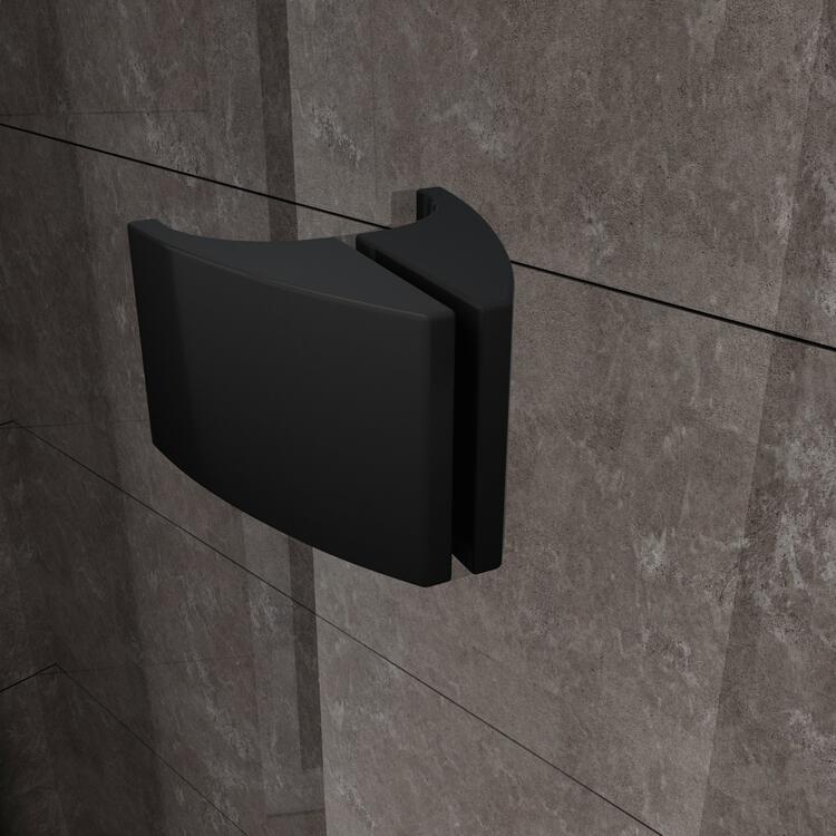 Sprchové dveře 90 cm černá/transparent – Ravak PDOP1 03G70300Z1