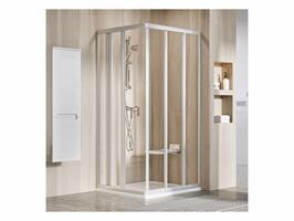Sprchové dveře 75 cm satin + transparent - Ravak ASRV3 | Více - 