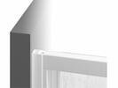 Kombinovatelný sprchový kout čtvercový/obdélníkový 80 cm bílá + transparent - Ravak ASRV3