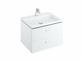 Koupelnová skříňka bez umyvadla bílá/bílá - Ravak SD Comfort 800 | Více - 
