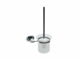 Držák s nádobkou a WC štětkou (sklo) - Ravak CR 410.00 | Více - 