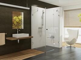 Sprchový kout čtvercový 90/90 cm P chrom + transparent - Ravak BSDPS | Více -