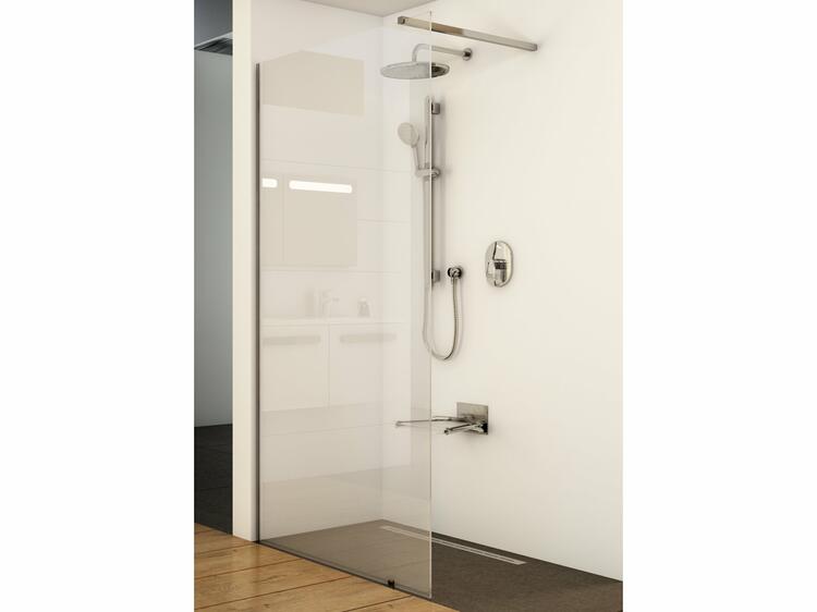 Walk-In Wall-110 lesk+transparent