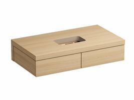 Koupelnová skříňka bez umyvadla dub - Ravak SD Formy 1200 8592626035990 | Více - 