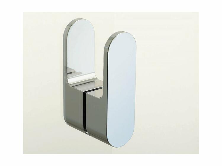 Sprchové dveře 110 cm bílá + transparent - Ravak CSD2