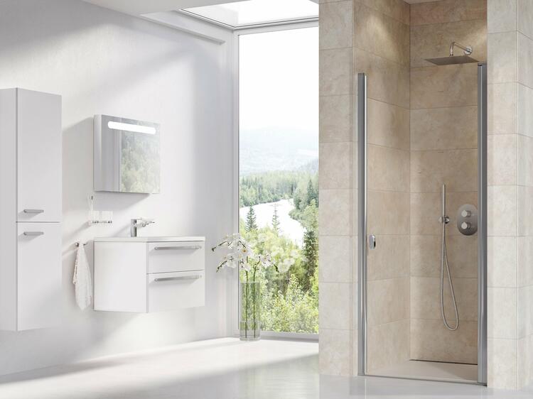 Sprchové dveře 80 cm bright alu/transparent – Ravak CSD1 0QV40C00Z1