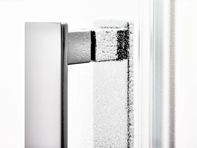 Sprchový kout obdélníkový 100/80 cm L bílá + transparent - Ravak MSDPS