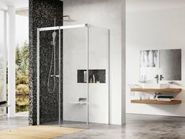 Kombinovatelný sprchový kout čtvercový/obdélníkový 120/90 cm L bright alu + transparent - Ravak MSDPS | Více - 