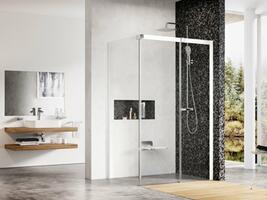 Sprchový kout obdélníkový 120/90 cm P bílá + transparent - Ravak MSDPS | Více -