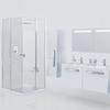 Koupelnová skříňka bez umyvadla - Ravak SD 1200 Chrome