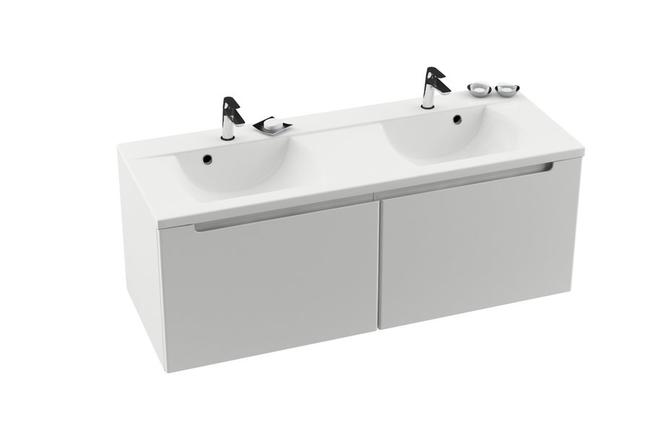 Koupelnová skříňka bez umyvadla bílá/bílá - Ravak SD Classic 1300