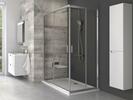 Obdélníková sprchová vanička z litého mramoru 100×80 – Ravak Gigant Pro XA03A401010