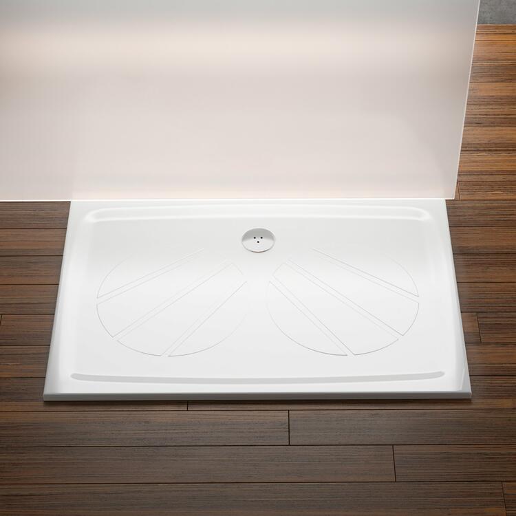 Obdélníková sprchová vanička z litého mramoru 120×90 – Ravak Gigant Pro XA03G701010