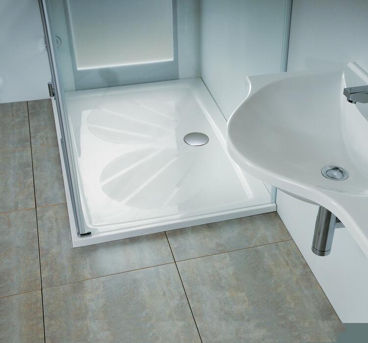 Obdélníková sprchová vanička z litého mramoru 120×90 – Ravak Gigant Pro XA03G701010
