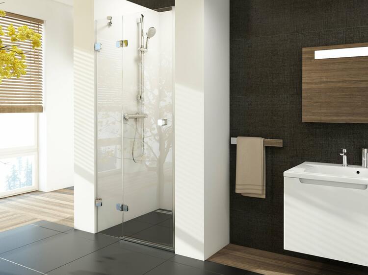 Sprchové dveře 80 cm chrome/transparent – Ravak BSD2 0UL4AA00Z1