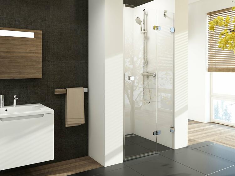 Sprchové dveře pravé 80 cm chrom/transparent – Ravak BSD2 0UP4AA00Z1