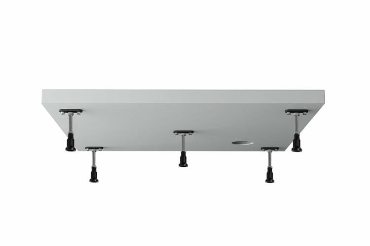 Čtvercová sprchová vanička z litého mramoru 90 cm – Ravak Perseus Pro Chrome XA047701010