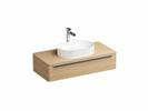 Koupelnová skříňka bez umyvadla satinové dřevo - Ravak SUD 260.01 1100