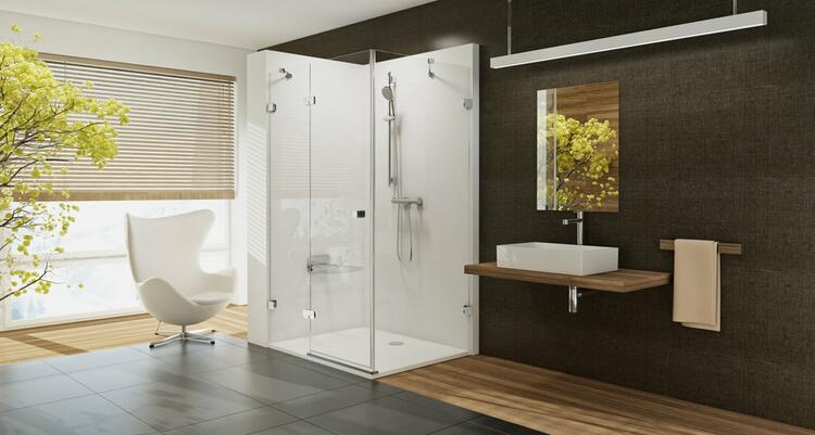 Obdélníková sprchová vanička z litého mramoru 120×80 – Ravak Gigant Pro Chrome XA04G401010