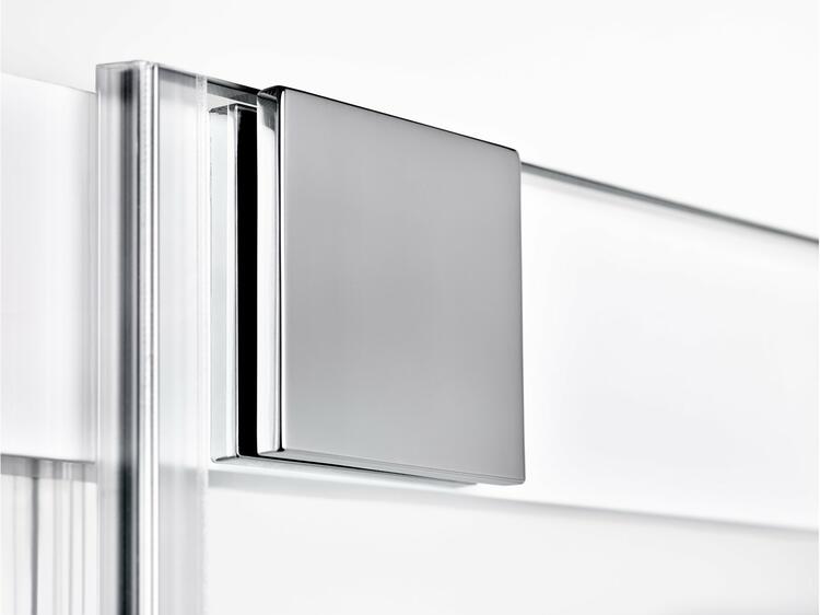 Sprchové dveře 140 cm satin + transparent - Ravak MSD4