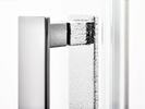 Sprchové dveře 200 cm satin + transparent - Ravak MSD4