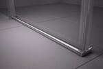 Sprchové dveře levé 120 cm satin/transparent – Ravak MSD2 0WLG0U00Z1