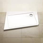 Asymetrická sprchová vanička z litého mramoru 120x90 L - Ravak Asymetric Pro 10° | Více -