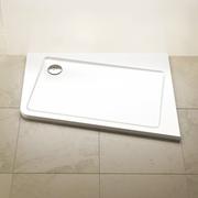 Asymetrická sprchová vanička z litého mramoru 120x90 P - Ravak Asymetric Pro 10° | Více -