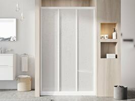Sprchové dveře 80 cm bílá + pearl - Ravak ASDP3 | Více - 