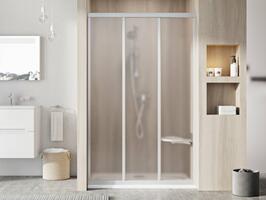 Sprchové dveře 80 cm satin + grape - Ravak ASDP3 | Více - 